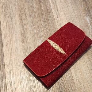 Genuine Stingray Skin Wallet